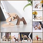 Деревянная фигурка для домашнего питомца, домашнего и офисного декора