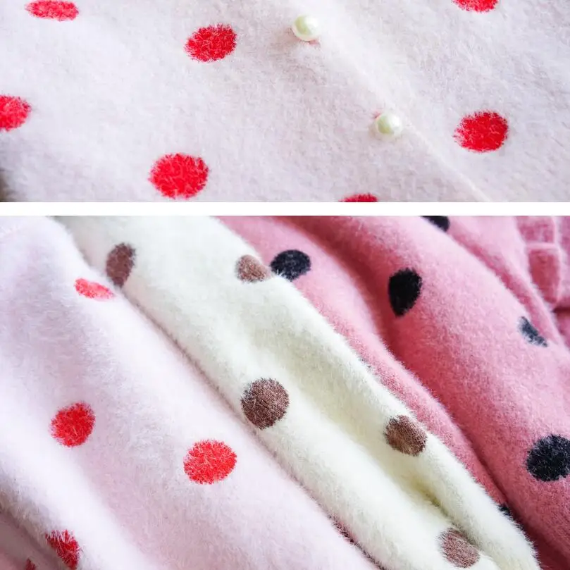 Весенне-осенняя одежда для малышей трикотажное пальто девочек свитер детские