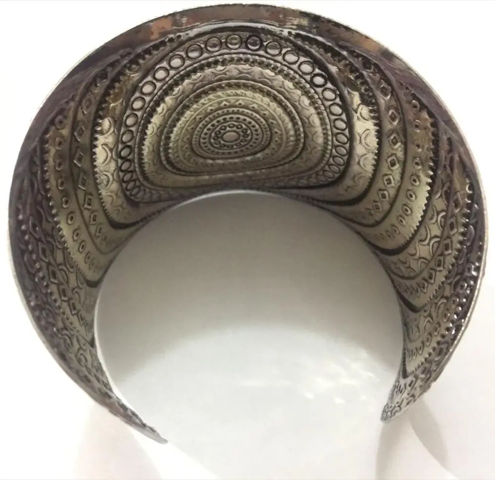 Браслет-манжета Vntage из серебра 925 пробы