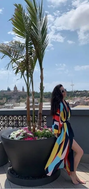 Кимоно японское Стильное женское платье длинное мягкое элегантное день и ночь