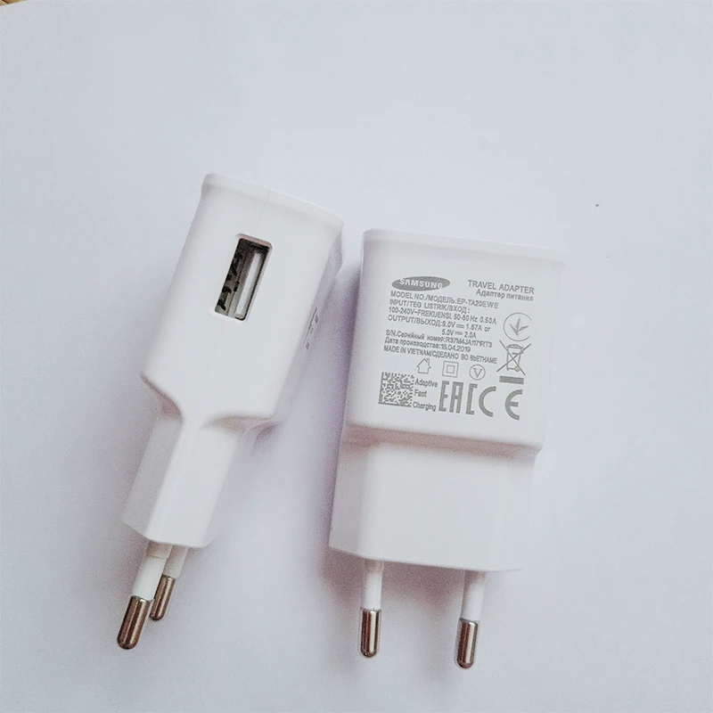 Samsung Быстрое Зарядное устройство USB адаптер питания 9 В 1 67 A Быстрая зарядка 2 MType C