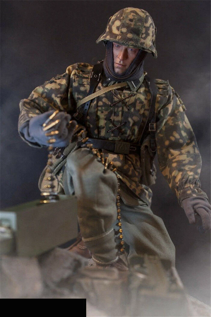 DID 1/6 полный набор второй мировой войны немецкий D80125 3RD SS танковая дивизия MG34 Gunner Solider фигурка модель для фанатов