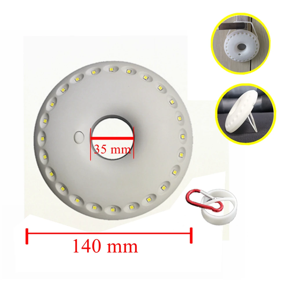 Новый осветительный светодиодный светильник umbrell круглой формы 24 светодиода