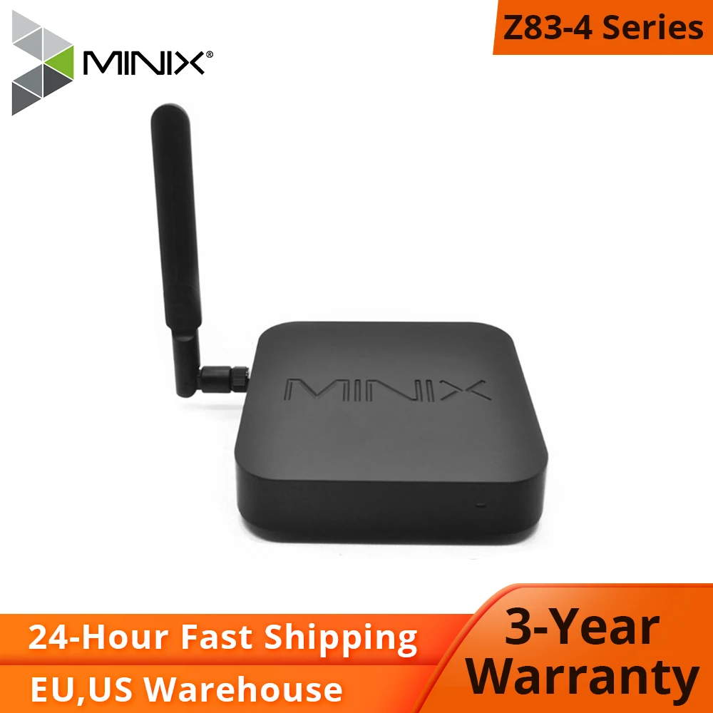 Мини ПК MINIX NEO Z83 4 Gigabit 802.11AC двухдиапазонный Wi Fi Windows 10|smart tv box|tv boxatom box |