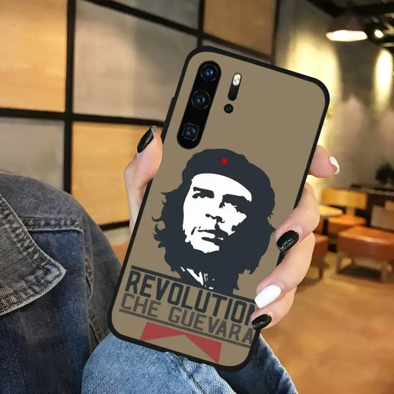 

che guevara Phone Case black For Huawei honor Mate mate P 10 9X 10i 20 30 40 y7 lite pro p smart 2019