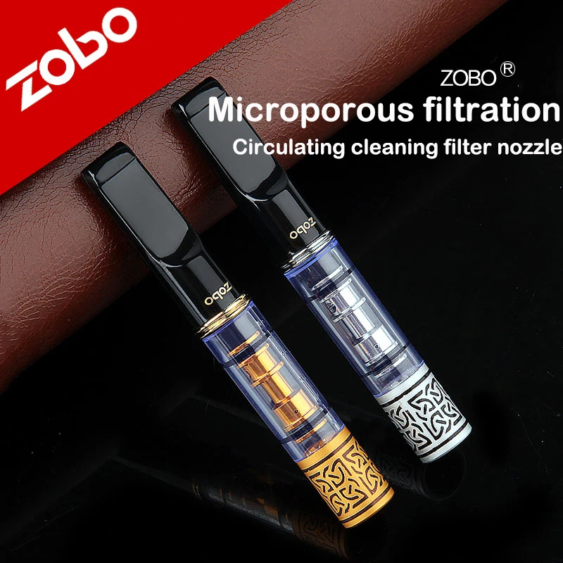 Оригинальный фильтр для сигарет ZOBO micropore держатель с чистящим слоем