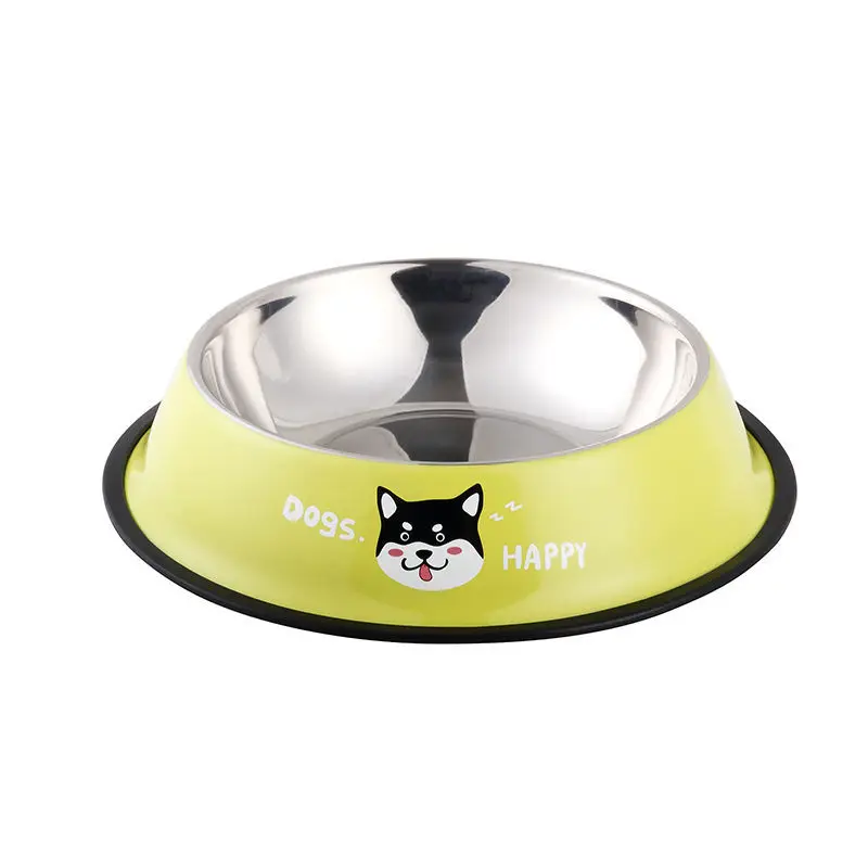 

Dog Bowls Stainless Steel Travel Footprint Feeding Feeder Water Bowl For Big Dogs Feeding Dish Fit All Pet Puppy Cat Bowl
