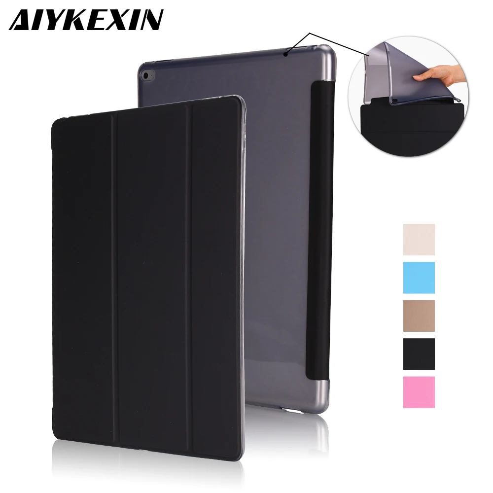 Складываются в три раза умный чехол для iPad Pro 12 9 дюймов 2015 2017 Авто Режим