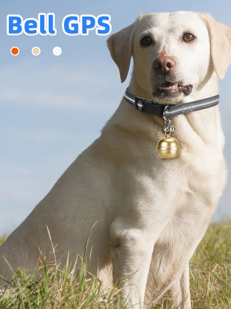 

1PC Smart Pet Bell GPS Locator Anti-lost Device For Dogs And Cats IP67 Waterproof Electronic Collar Pet Positioning Collar
