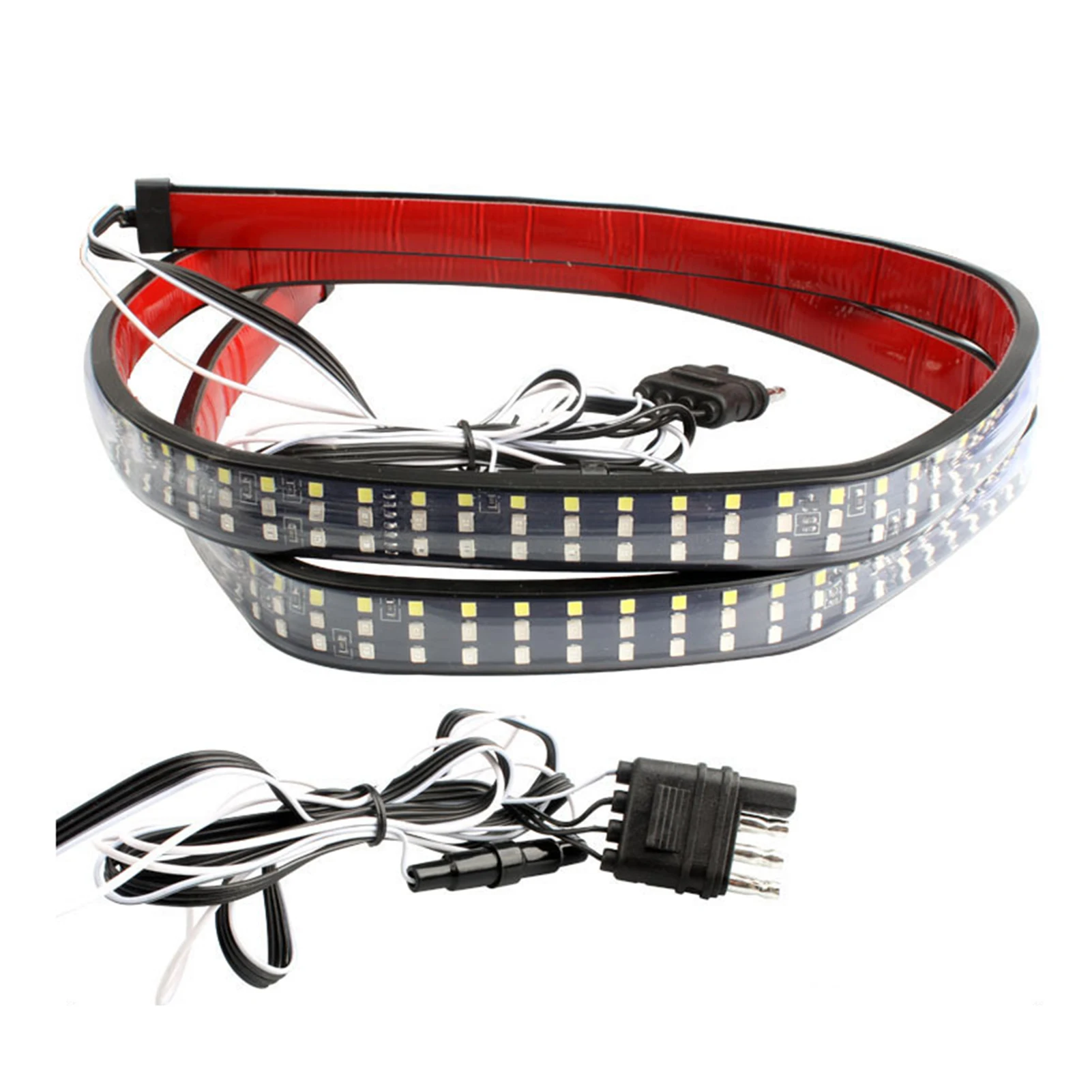 

12V DC 48 inches 120cm Three-row Tri-color LED Car Light Pickup Truck Brake Lamp