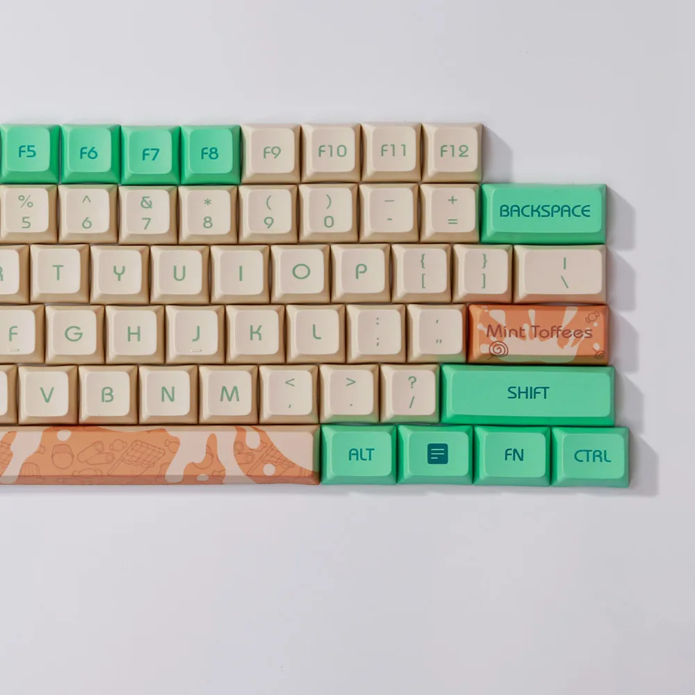 1 Набор колпачки для клавиш механической клавиатуры MX candy XDA с краской PBT