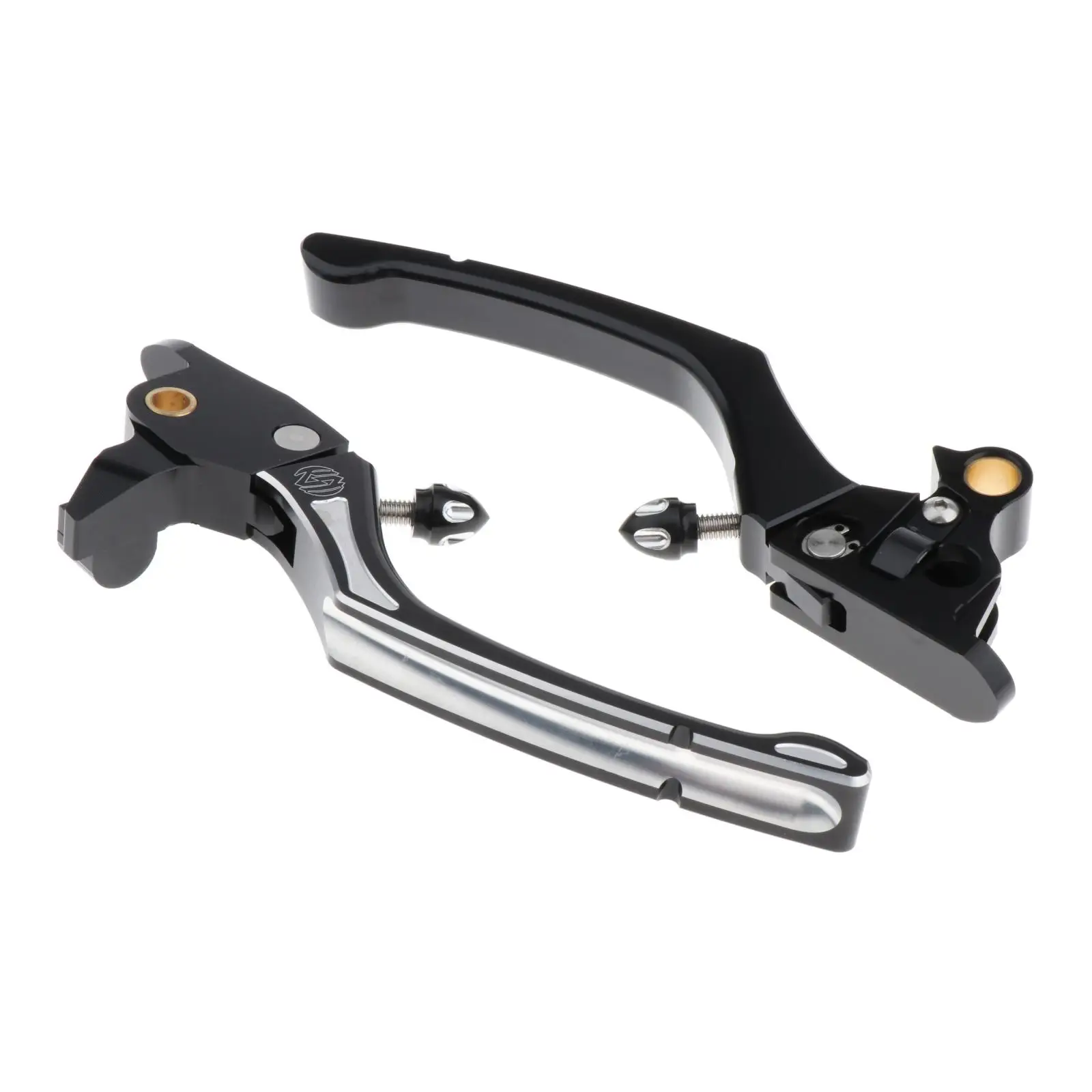 

1 Set Dirt Bike Clutch Brake Lever Black for 08-13FLHT FLHX FLTR 08-16FLHR