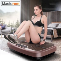 150kg330lb exercise fitness mini slimming machine vibration massager body shaping machine trainer plate platform