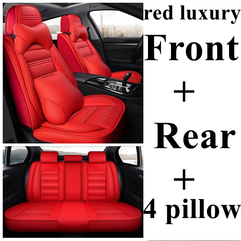 Чехол на Автокресло для Renault Duster Latitude Clio Sandero Koleos Kadjar Logan Talisman Espace Kangoo Laguna Fluence Авто Стайлинг - Название цвета: red luxury