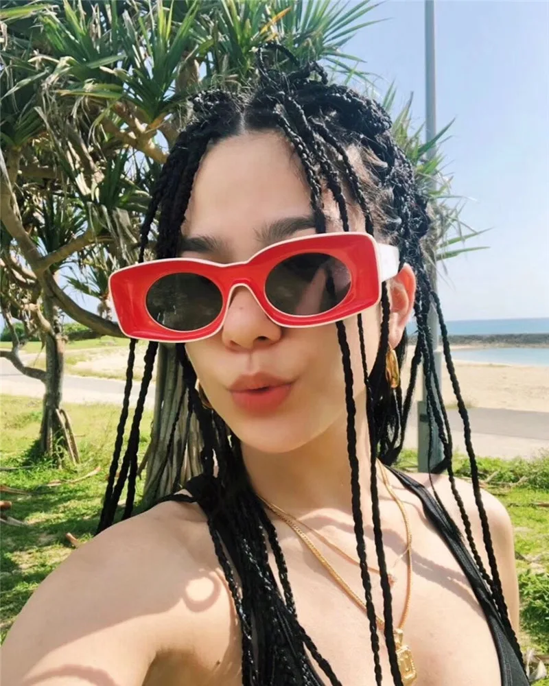 2019 Новые солнцезащитные очки с квадратными линзами Для женщин мужчин Винтаж