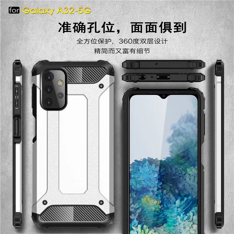 armor case for samsung galaxy a32 case a12 nacho a42 5g cover protective phone bumper for samsung galaxy a32 funda free global shipping