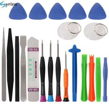 21 in 1 Mobile Phone Repair Tools Kit Spudger Pry Opening Tool Screwdriver Set for iPhone X 8 7 6S 6 Plus 11 Pro XS Hand Tools 1