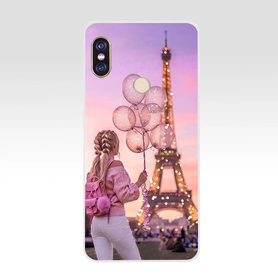 56AS Paris Eiffel Iron Tower Soft Silicone Tpu Cover phone Case for Xiaomi Redmi 5A 5 Plus 7 Note 7A Pro |