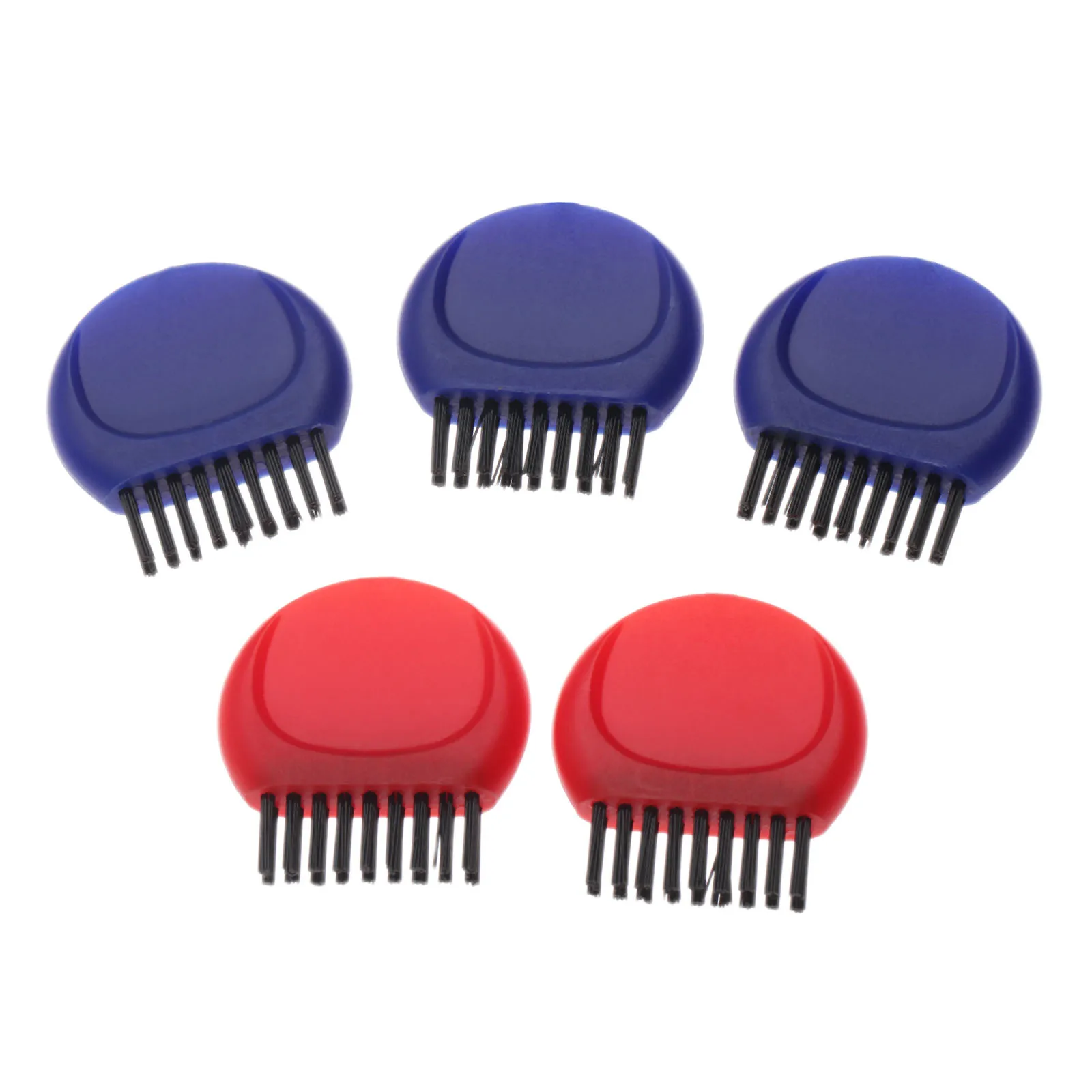 5Pcs/Set Mini Golf Club Brushes Finger Brush 8mm Bristles Height Fit for Cleaning Heads Ball and Shoes Training Aids | Спорт и