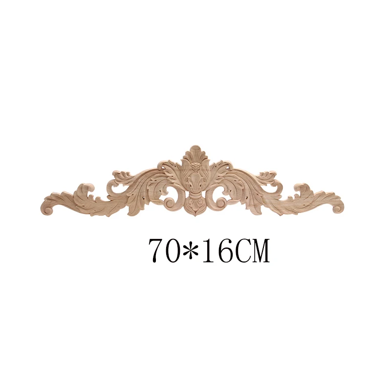 NEW Wood Decal European Solid Long Flower Factory Wholesale and Retail Dongyang Carving Home Decor Carved Wooden | Дом и сад