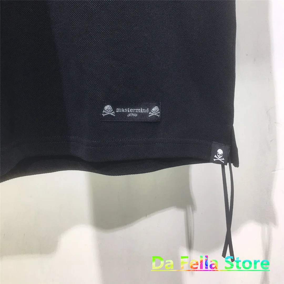 

Mastermind World T-shirt 2021SS Men Women Mastermind Printing Foaming Logo Tee Turndown Collar MMJ Short Sleeve Japan Tops
