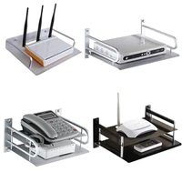 router stand shelf wall mounted dvd player wall shelf made by aluminum dual layer router shelf