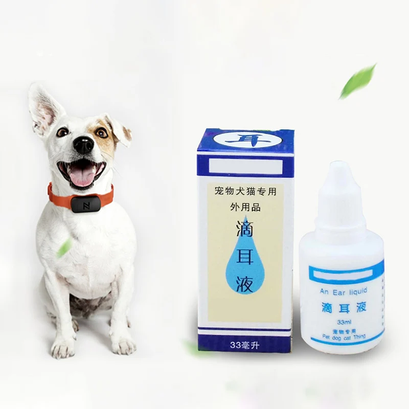 33 мл Капли для чистки ушей домашних животных наиболее эффективная жидкость собак