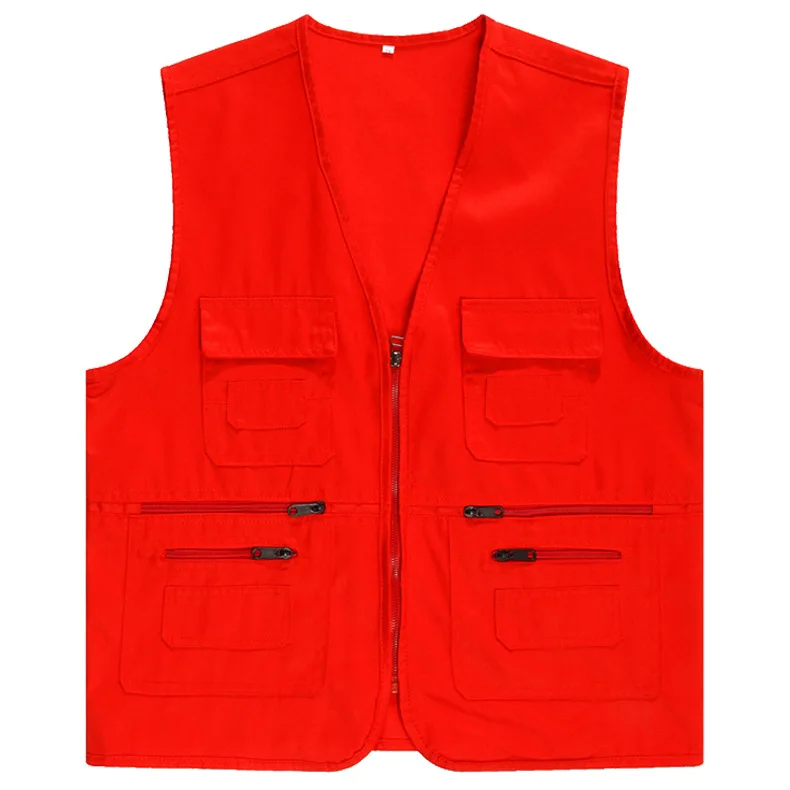 Повседневный разнофункциональный Рабочий жилет для мальчиков серый