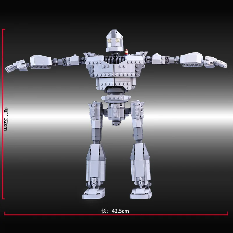 

New Robot Fit The Iron Robot City Figures Giant Model Building Blocks Bricks Kids Toys Boy Gifts Birthday new
