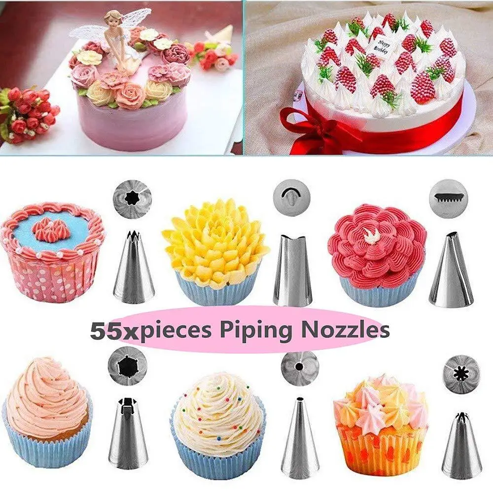 Набор для украшения торта 174 шт. набор выпечки обледенение Кондитерские насадки