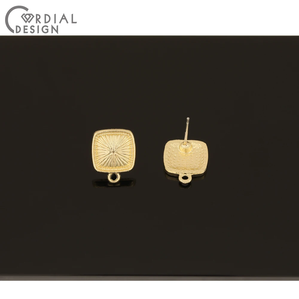 

Cordial Design 100Pcs Earring Accessories/Earrings Stud/Hand Made/DIY Making/Geometry Shape/Jewelry Findings & Components