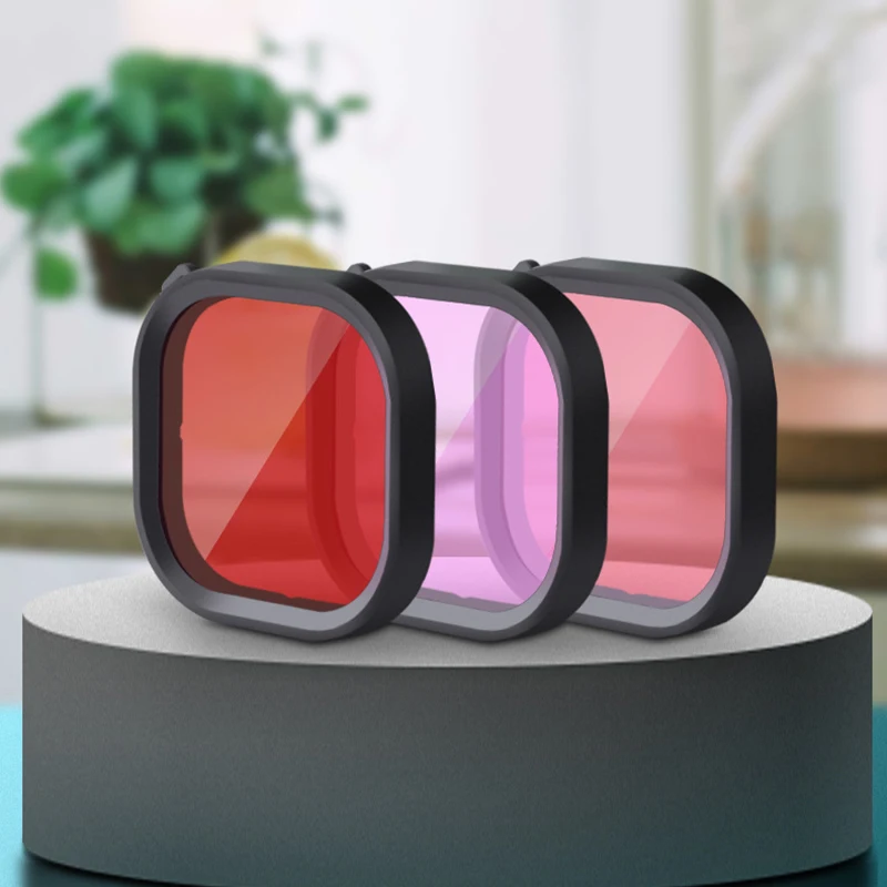Для GoPro Hero 8 Аксессуары Подводного Погружения объектив цветной фильтр Набор для Go