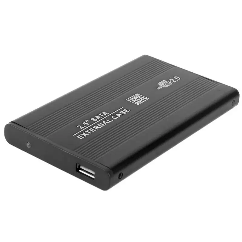 2,5 дюймов SSD жесткий диск Корпус SATA к USB2.0 HDD коробка алюминиевый сплав портативный внешний жесткий диск чехол для Win7/Win8/Mac OS