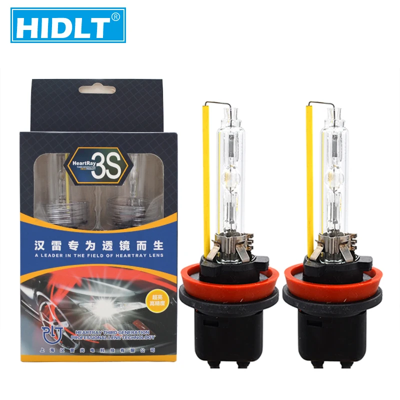 Ксеноновые лампы HIDLT 35 Вт сменные ксеноновые H1 H7 H11 для автомобильных фар 4500 к 5500