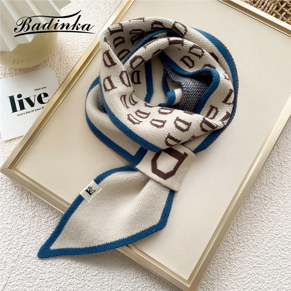 

2022 новый дизайнерский женский толстый теплый зимний шарф для женщин, Вязаная Шаль, шарфы для женщин, Bufandas Invierno Mujer