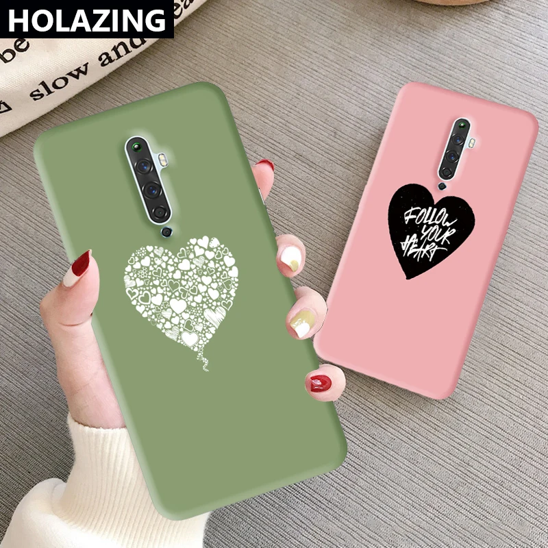 Силиконовый чехол для OPPO Reno2 Z F Reno 10x zoom R17 R15 R15X K5 K3 с надписью Следи за сердцем