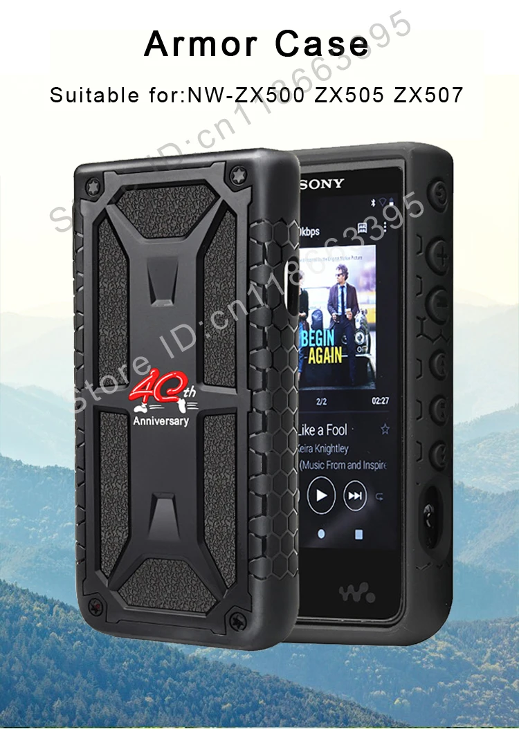 Прочный противоударный чехол для SONY Walkman NW ZX500 ZX505 ZX507|Бамперы| |