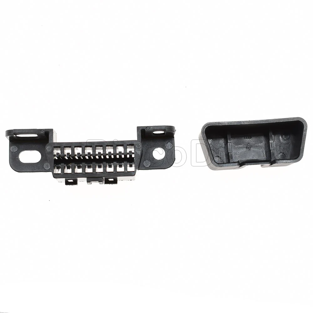 1-20 kits 16pin Female Plug KET OBDII OBD Diagnostic Socket Wire Auto Connector For Volkswagen VW GM MG610761-5 |