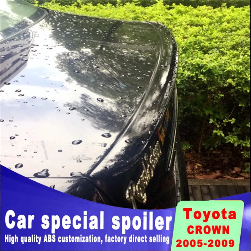 CROWN спойлер 2005 2006 2007 2008 2009 Crown модель автомобиля паста без пробивки задний