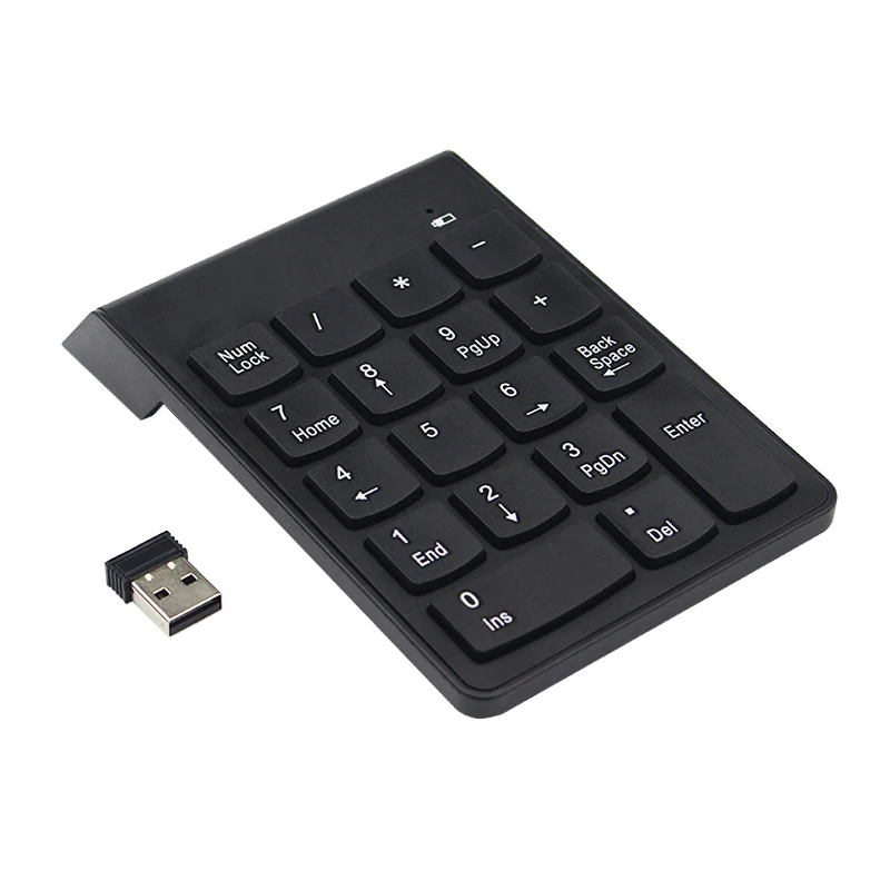 2 4G Wireles USB цифровая клавиатура с 18 клавишами цифра Pad мини Для iMac/MacBook Air/Pro ноутбука