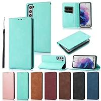 for samsung galaxy s21 ultra s20 fe phone case ultra slim leather magnetic flip cover for galaxy note 20 10 s10e s8 s9 plus etui