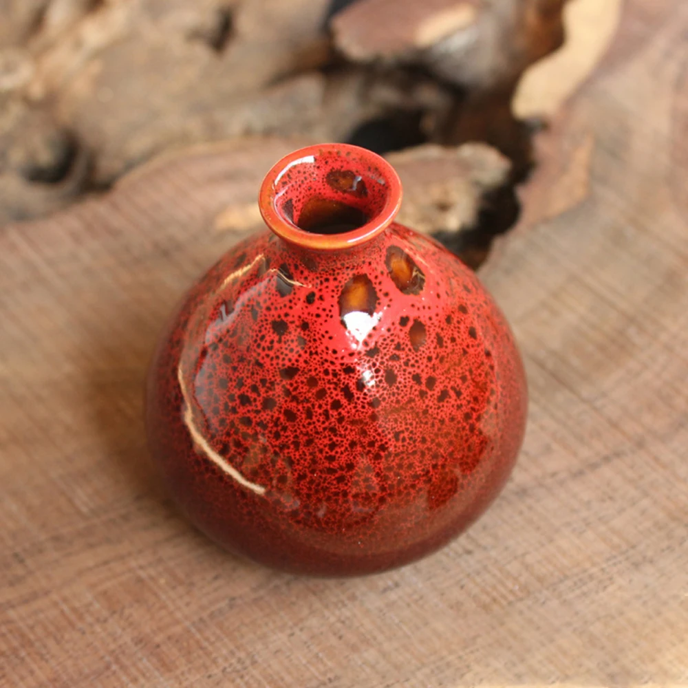 Цветочные горшки красные желтые голубые вазы украшение для гостиной домашняя