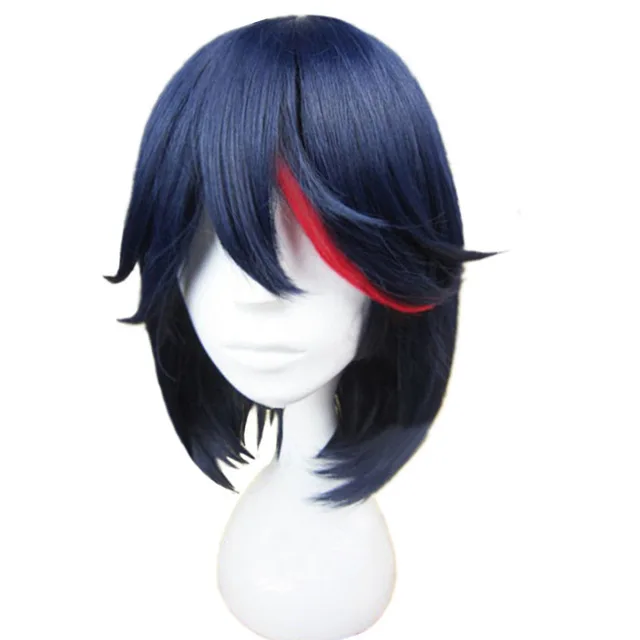 Костюм для косплея японского аниме KILL La Matoi Рюко, парик коротких волос, футболка, юбка, перчатки, пояс, школьная форма, морской матросский костюм.