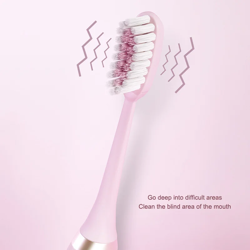 

Xiaomi Youpin FAT Sonic Electric Toothbrush With 5 Brush Heads USB Rechargeable Ultrasonic Automatic Dental IPX7 Waterproof