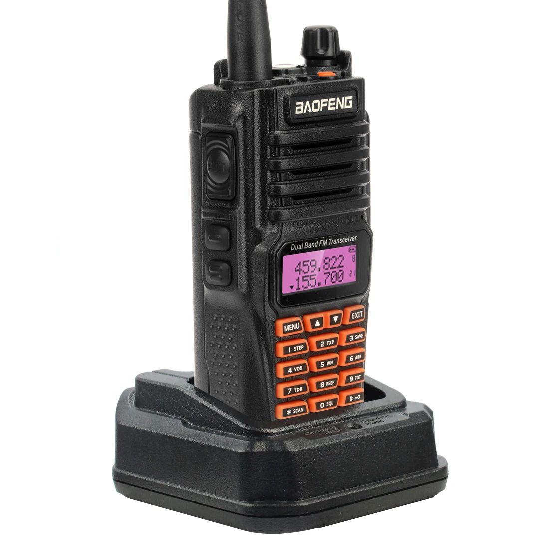 Baofeng UV-9R Водонепроницаемая рация IP67 5 Вт двухсторонняя радиостанция UHF VHF наружная Двухдиапазонная рация