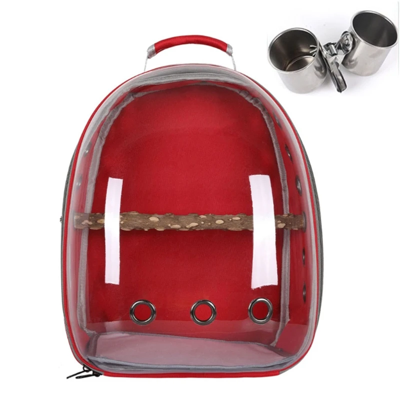 

Рюкзак для перевозки домашних животных, кошек и собак, рюкзак-переноска для попугаев, дышащий, 360 °, для путешествий, пеших прогулок и N1HF