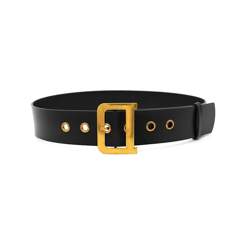 100% ремни из натуральной кожи Роскошный дизайнерский ремень с металлической d