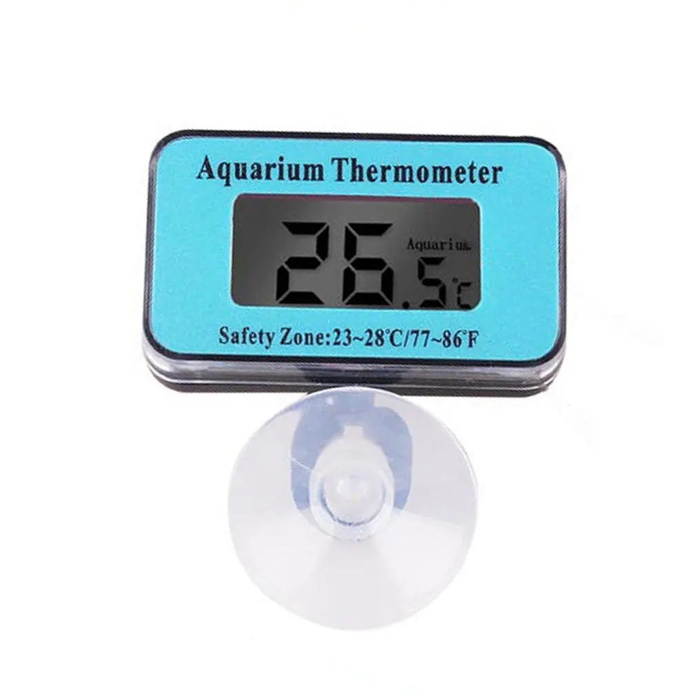 Аквариумный термометр Точное измерение температуры светодиодный цифровой