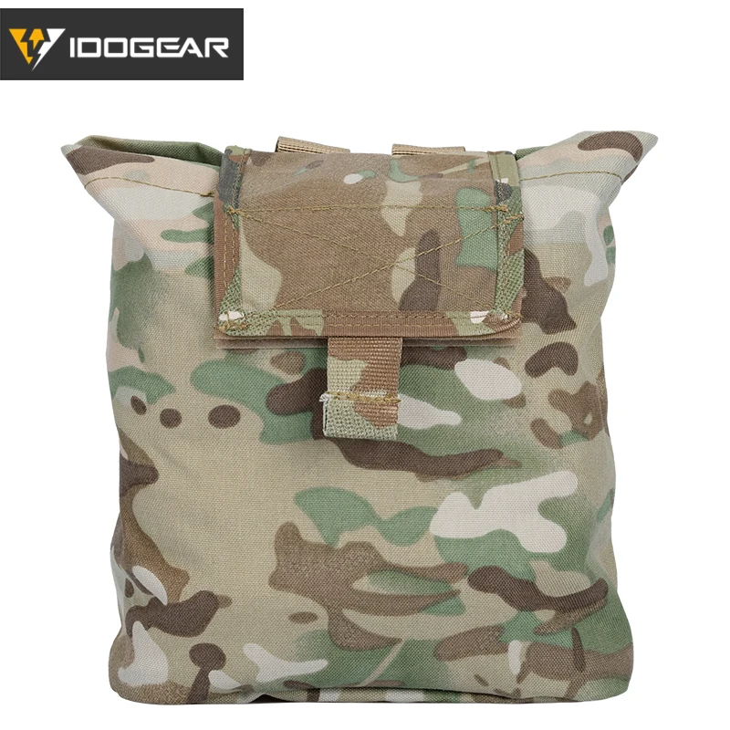 MultiCam IDOGEAR складной Молл дампа мешок Журнал Падение Мешок утилизации мешок Охота страйкбол сумки 3551 - Color: MultiCam