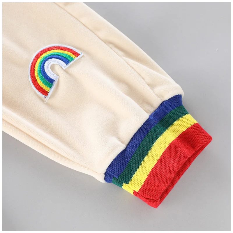 Пижама для мальчиков и девочек зимняя с круглым вырезом длинными рукавами От 1 до